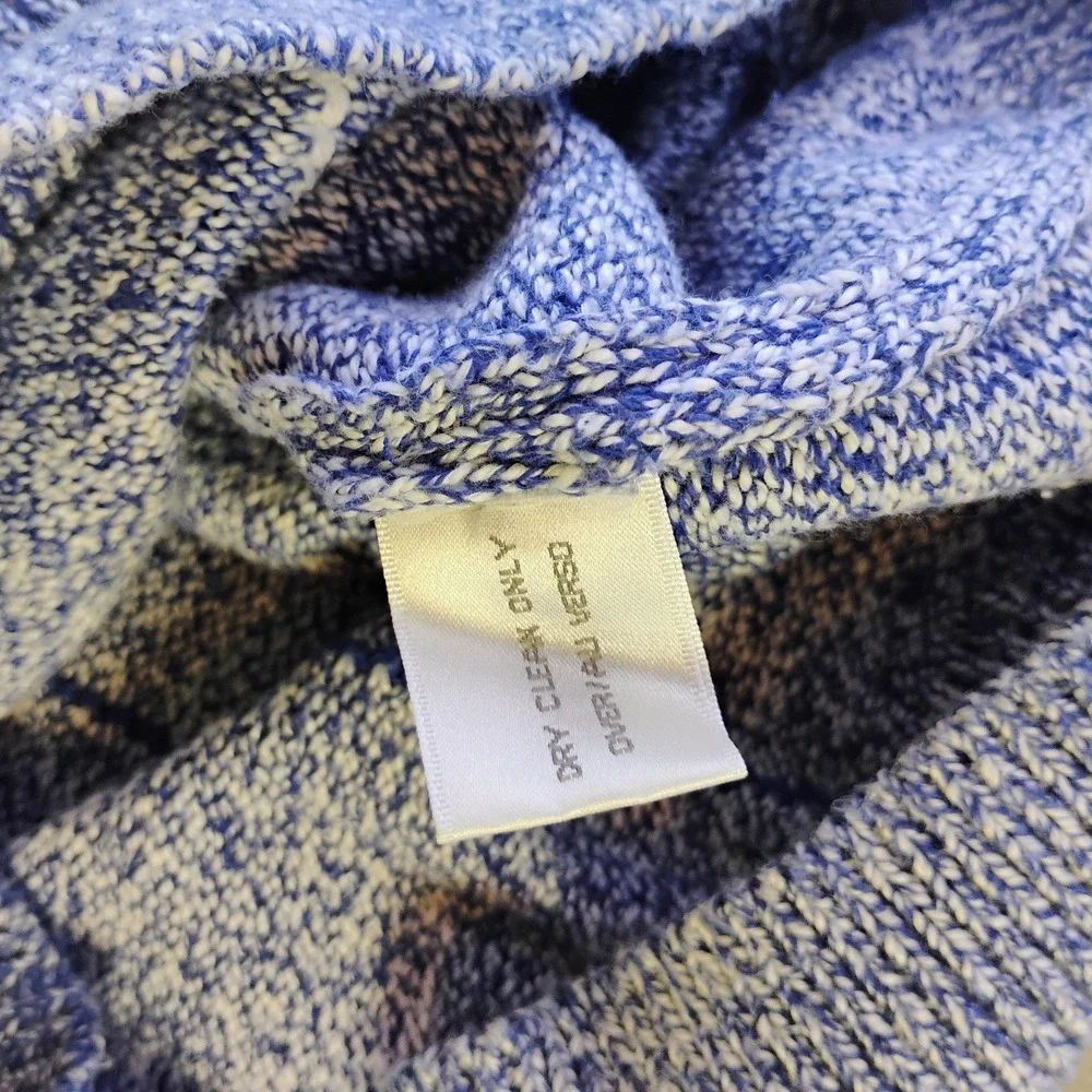 Vintage Claiborne Argyle Knit Sweater Mens Large‎ Blue Preppy Academia Golf